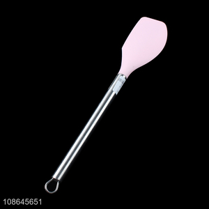 Wholesale food grade silicone baking spatula scraper kitchen baking tool