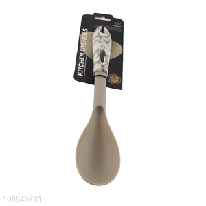 Online wholesale silicone soup ladle spoon heat resistant kitchen tool