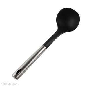 Hot sale nylon kitchen utensils soup ladle spoon wholesale