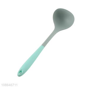 High quality silicone kitchen utensils soup ladle spoon wholesale