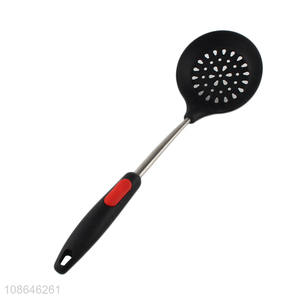 Top quality silicone slotted ladle for kitchen utensils