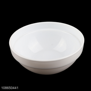 Best selling round tableware bowl glass noodle bowl for home
