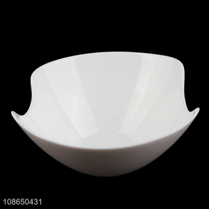 Good quality double-notched glass bowl tableware bowl for home hotel