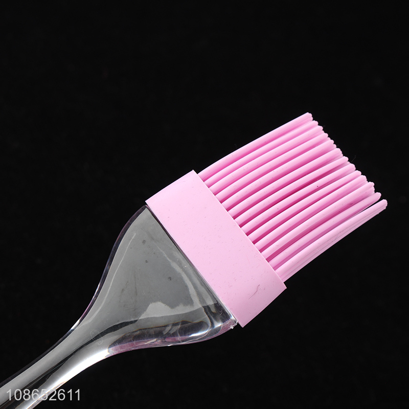Factory price non-stick silicone pastry brush barbecue grilling brush