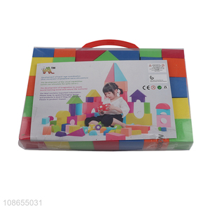 Popular products 30pcs soft eva building block toys set for kids