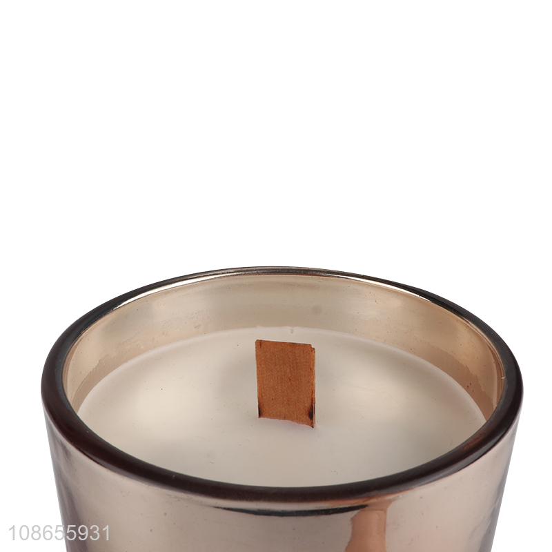 Online whoelsale glass jar scented candle with long burn time