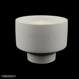 Wholesale aromatherapy secented candle ceramic jar fragrance candle