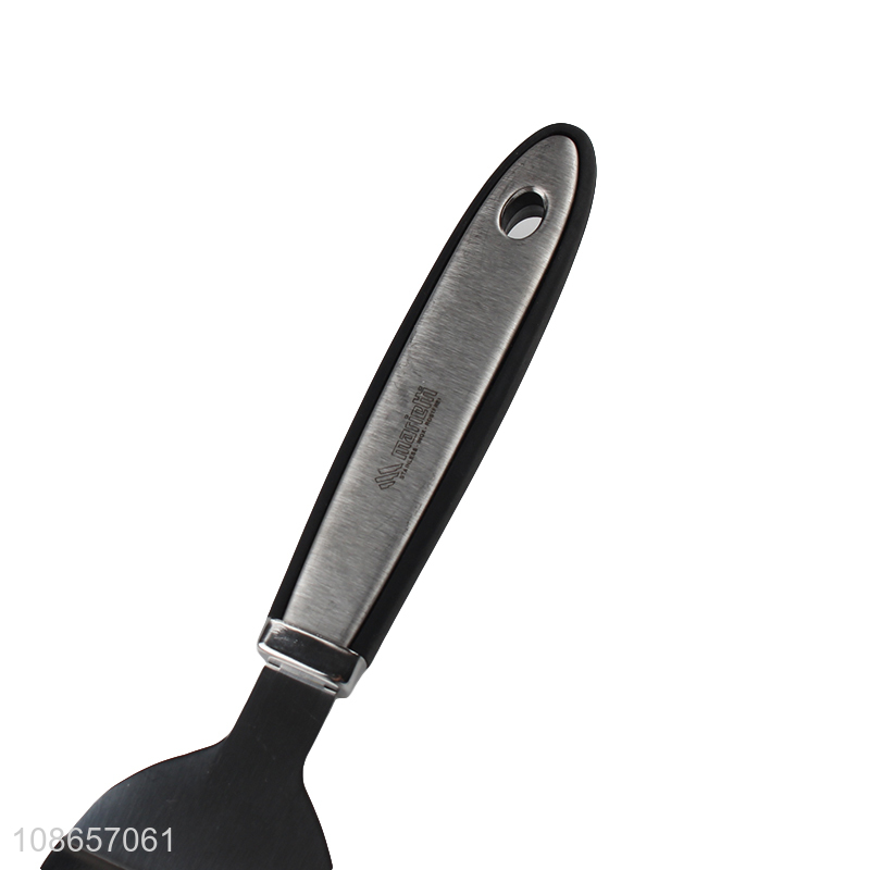 Factory direct sale stainless steel cooking spatula for kitchen utensils