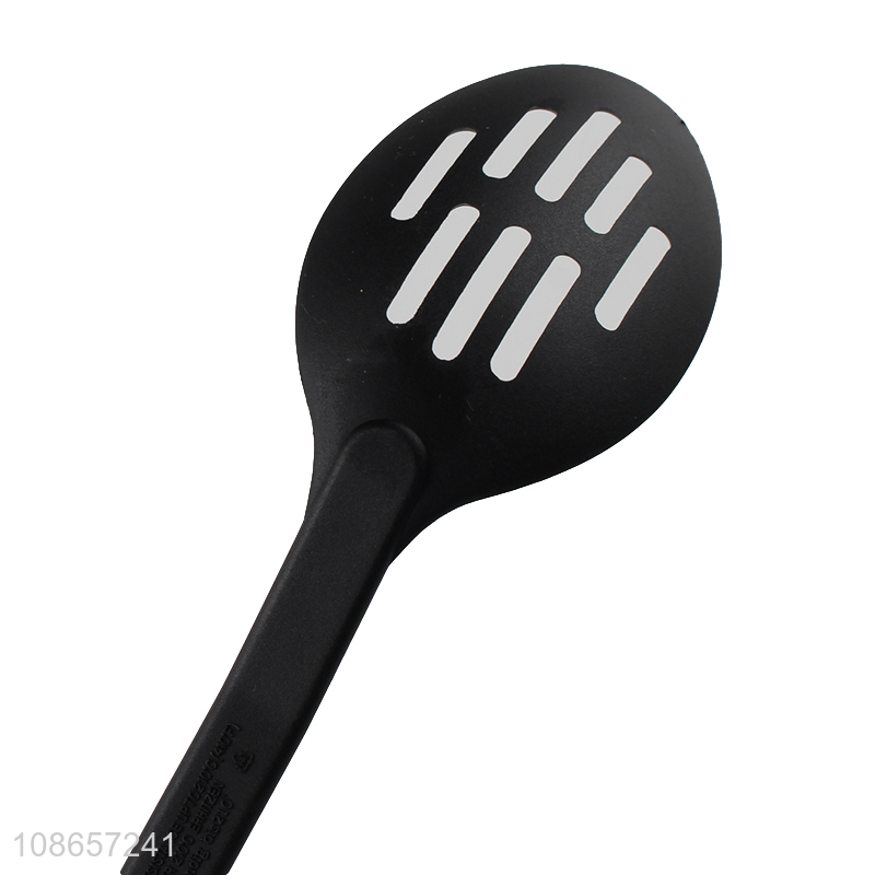 Good quality non-stick heat resistant nylon slotted basting spoon cooking tools