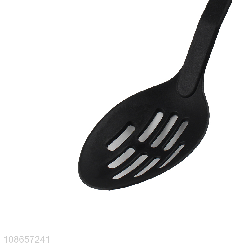 Good quality non-stick heat resistant nylon slotted basting spoon cooking tools