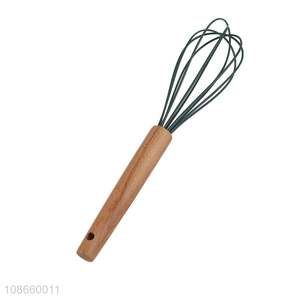 Good quality manual egg whisk mixer with stainless steel handle
