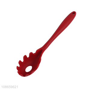 China supplier food grade silicone spaghetti spatula pasta fork