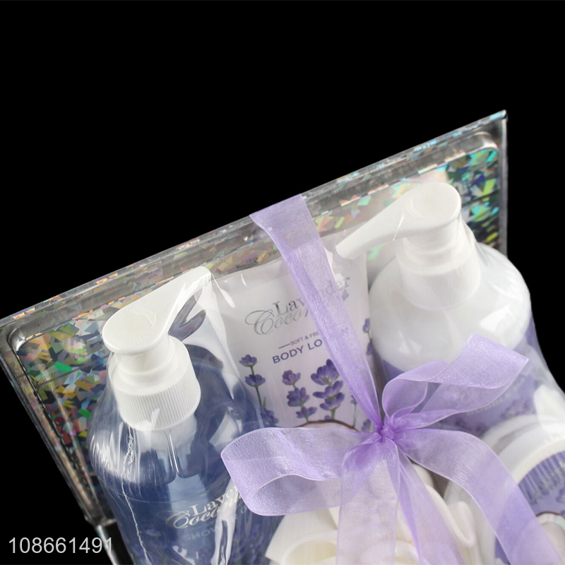 Factory direct sale personal care shower gel body lotion gifts set