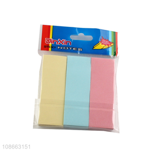 Wholesale 100 sheets 3*3inch sticky notes school students stationery