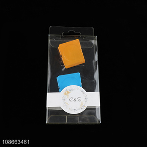 Top selling 2pcs metal magnet clip meno note clips wholesale