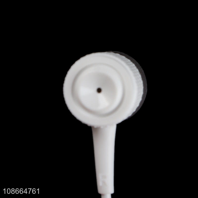 Wholesale 120cm stereo music in-ear earbud wired earphones headphones