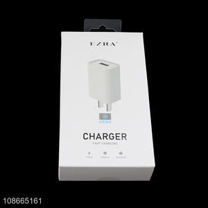 Wholesale 5V/1A portable mobile phone charger travel adaptor for Android
