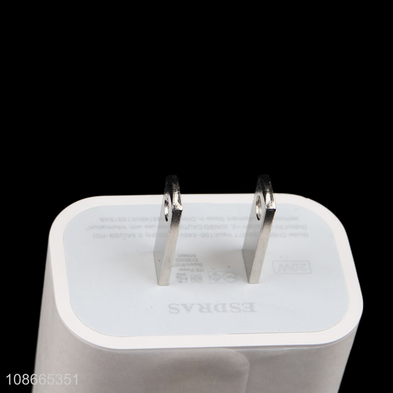 Factory price 20w PD power adapte mobile phone fast charging for sale