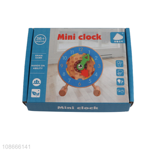 Top products children mini clock toys teaching toys for sale