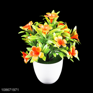 Most popular natural home décor fake flower bonsai artificial flower wholesale