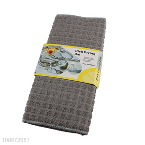 China products kitchen strong water absorption dish drying mat