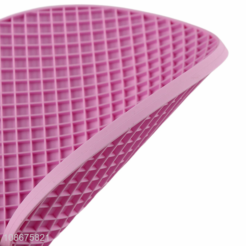 Factory price non-stick bpa free silicone textured baking mat for oven