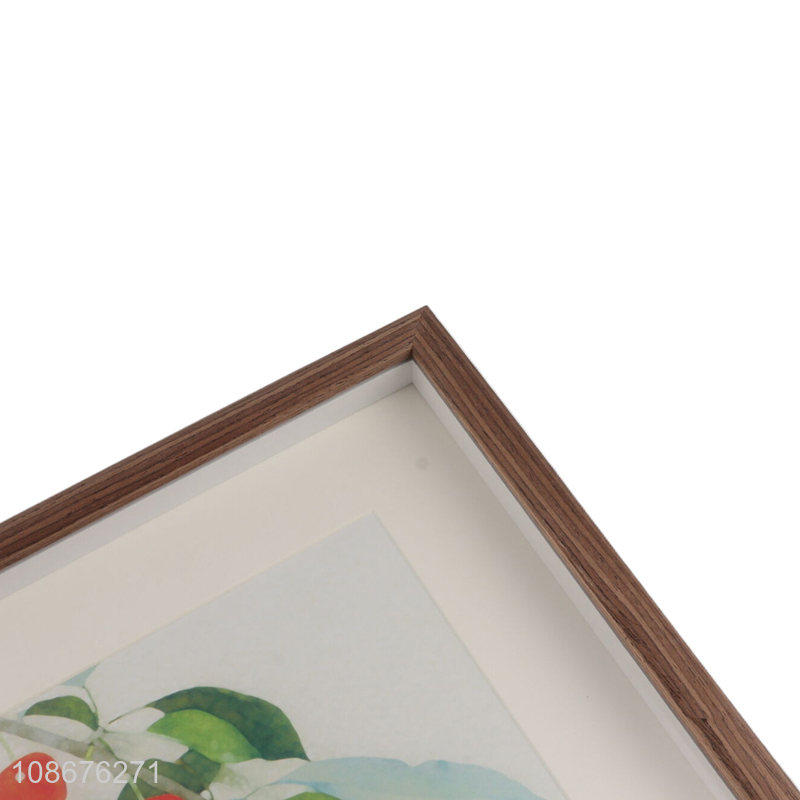 Wholesale Rustic Wooden Wall Hanging Photo Frame For Tabletop Decor