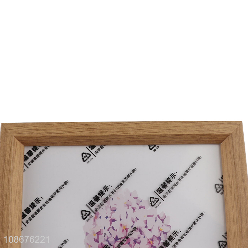 China Imports 8 Inch MDF Picture Frame For Home Desktop Decoration
