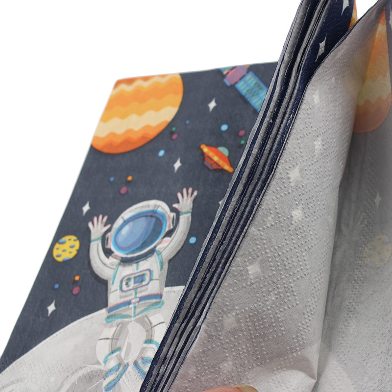 Hot items creative outer space eco-friendly square paper tissue