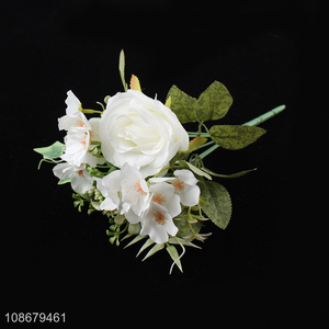 Online wholesale cloth rose flower artificial flower for <em>wedding</em> <em>decoration</em>