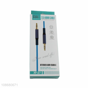 Yiwu market stereo aux cable audio cable for sale