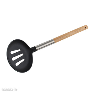 Factory price non-stick slotted spoon nylon cooking spoon kitchen utensils