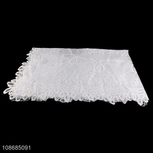 Whoelsale wedding table decoration lace table cloth for rectangular table