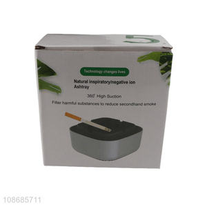 Good selling smart <em>ashtray</em> air purification smokeless <em>ashtray</em> wholesale