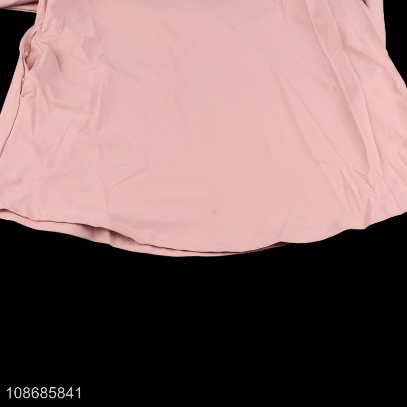 Top quality pink women women casual hoodie sweatshirt for sale