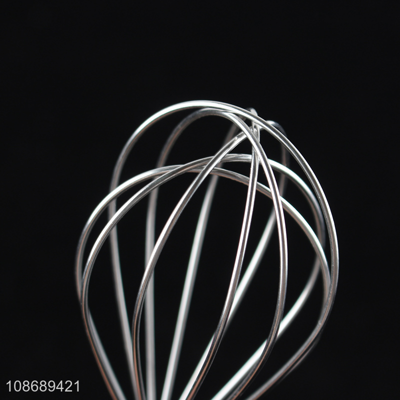 Hot selling manual stainless steel balloon wire egg whisk egg mixer
