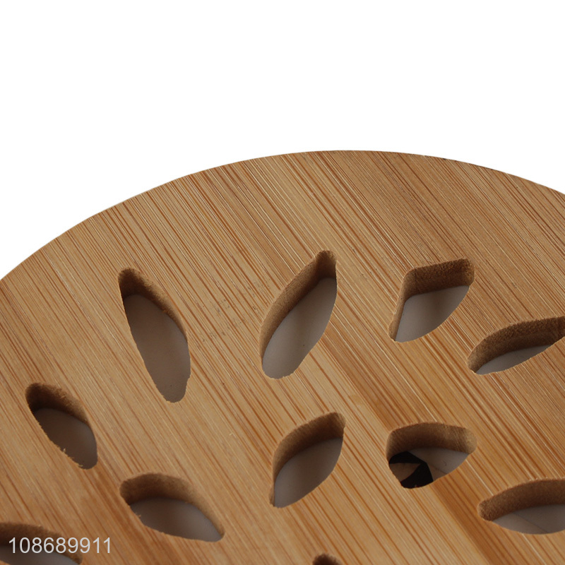 Top quality heat-resistant wooden place mats table mat for sale