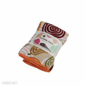 New products 5pcs kitchen bathroom microfiber cleaning cloth cleaning towel
