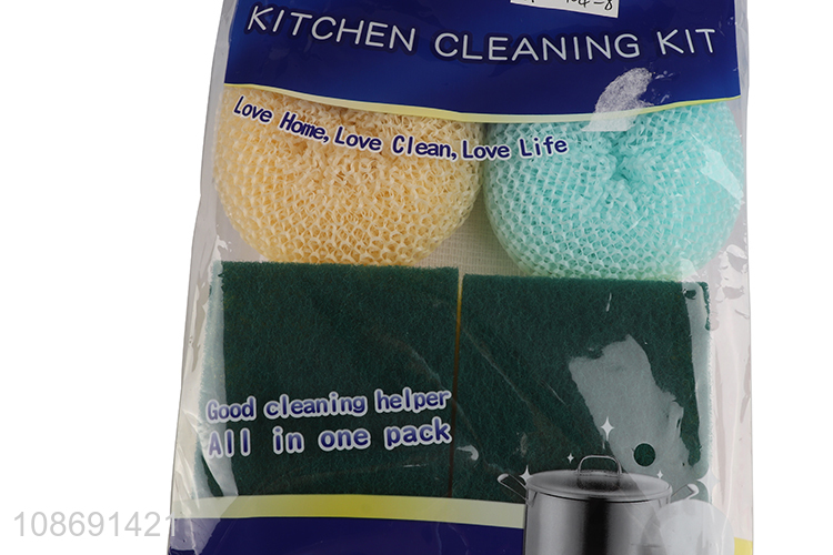 Hot items washing dish kitchen cleaning kit for household