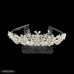 China factory princess crown tiara hair accessories party decoration for sale