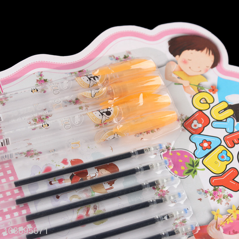Good selling school office stationery erasable magic gel pen set