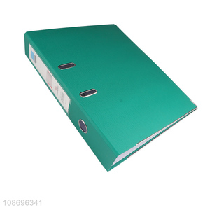 Hot selling FC pp cover cardboard lever arch <em>file</em> <em>folder</em> paper organizer