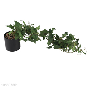 Good quality artificial greenery potted plant for indoor outdoor decoration