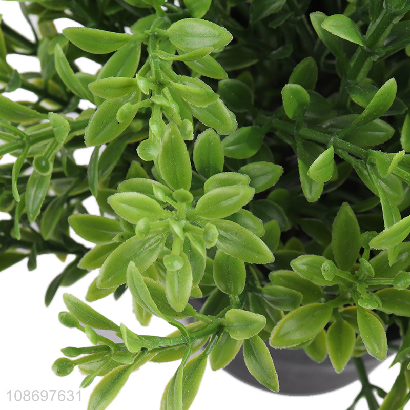 Online wholesale garden decoration lifelike artificial bonsai fake potted plant