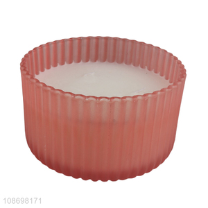China supplier home décor scented candle glass cup candle for sale
