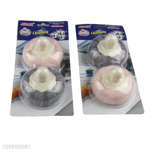 High quality kitchen scourers scrubbing cleaning balls with handle