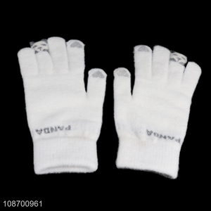 Hot products coldproof warm thickened touch screen gloves polyester gloves