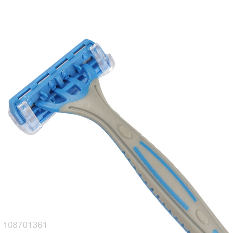 Good quality 3 blades disposable shaving razors for men women