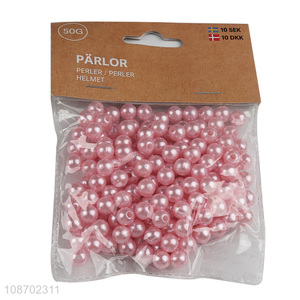 China imports pearl beads for DIY jewelry necklace bracelet making