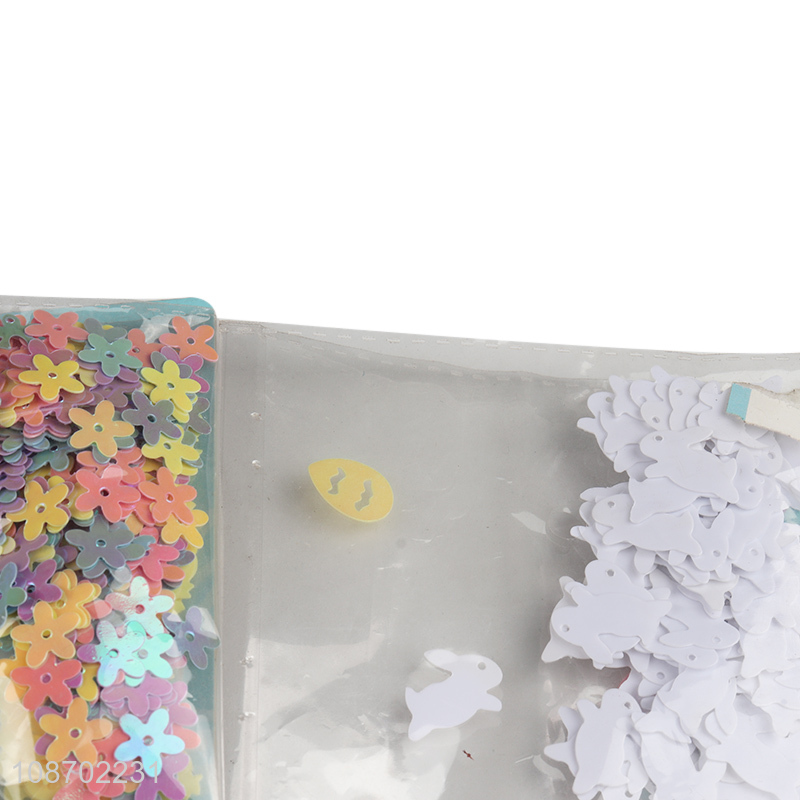 Wholesale DIY Easter confetti foil table confettis glitter foil scatters